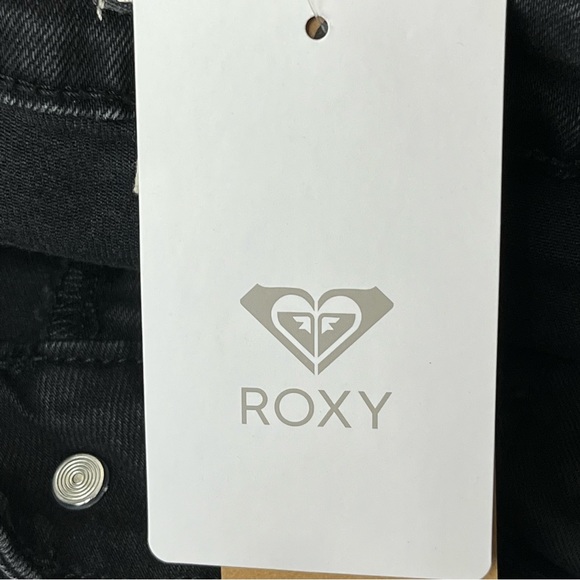 ROXY NWT COOL MEMORY BLACK SKINNY JEANS 26 - Picture 6 of 15